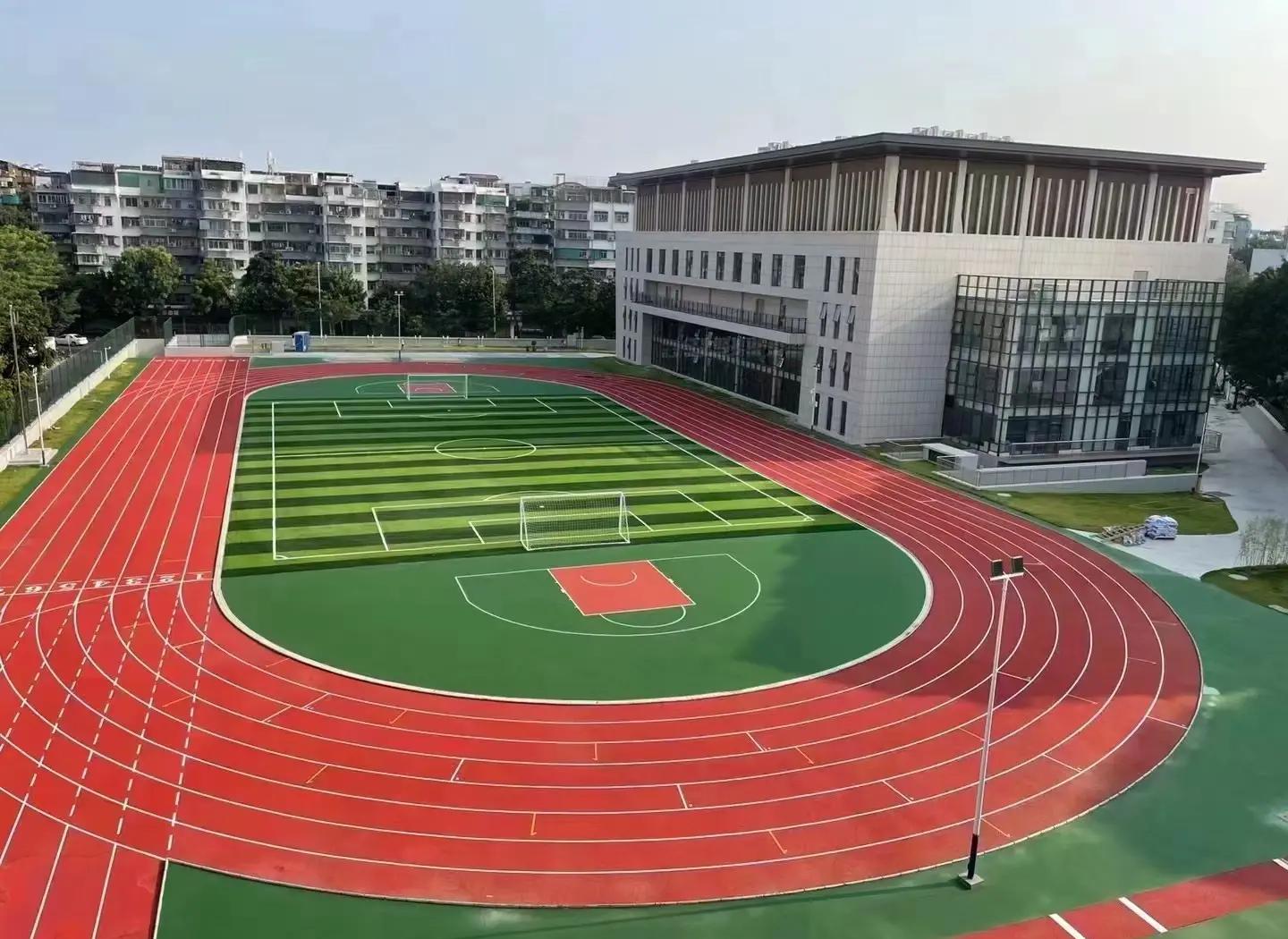 揭阳市篮球场塑胶篮球场 - 厂家